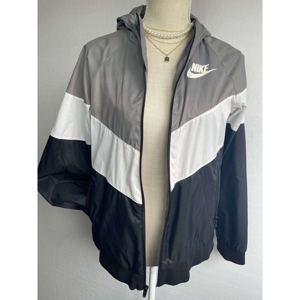 Nike Hoodie Boys Youth Size XL Tri Color Full Zip